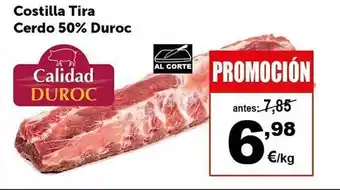 Masymas Costilla Tira Cerdo 50% Duroc oferta
