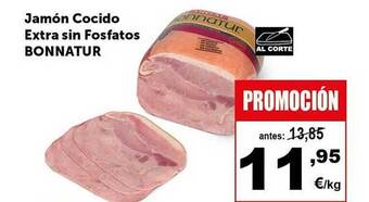 Masymas Jamón Cocido Extra Sin Fosfatos Bonnatur oferta