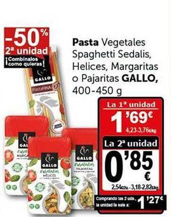 Masymas Pasta Gallo oferta