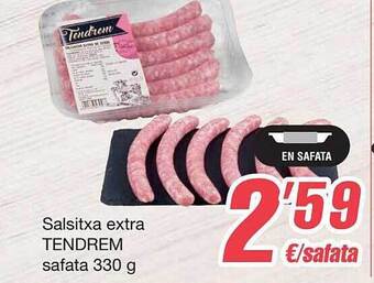 SPAR Salsitxa Extra Tendrem oferta
