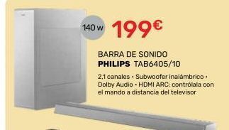 Cenor Barra de sonido philips oferta