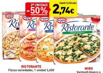 Hiperber Ristorante Pizzas variedades oferta