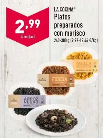 ALDI La Cocina Platos preparados con marisco 240-300 g oferta