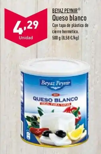 ALDI Beyaz Peynir Queso blanco 500 g oferta