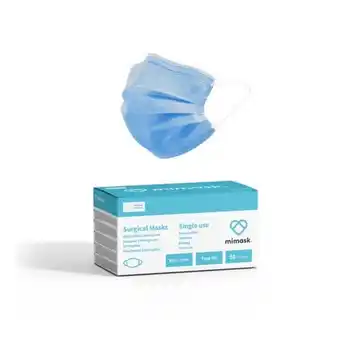 Promofarma Mimask mascarillas quirúrgicas iir azul 50uds oferta