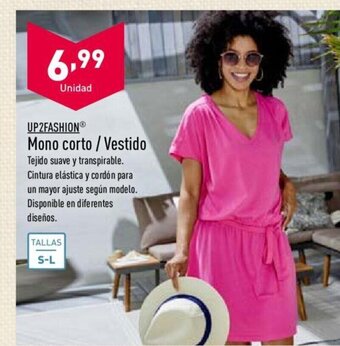ALDI Up2Fashion Mono corto/ Vestido Tallas S-L oferta