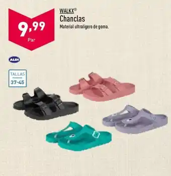 ALDI Walkx Chanclas Tallas 37 - 45 oferta