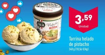 ALDI Tarrina helado de pistacho 340 g oferta