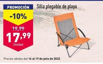 ALDI Silla plegable de playa oferta