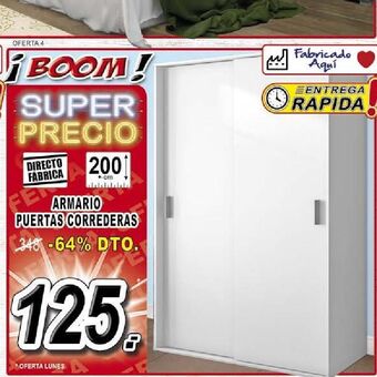 Muebles Boom Armario puertas correderas oferta