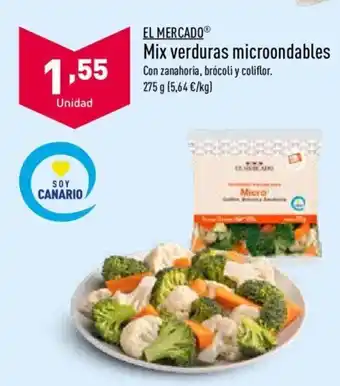 ALDI El Mercado Mix verduras microondables 275 g oferta