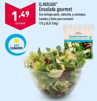 ALDI El Mercado Ensalada gourmet 175 g oferta