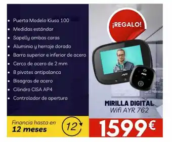 Mirilla Digital Wifi Ayr 762