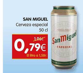 Dicost San Miguel Cerveza Especial oferta