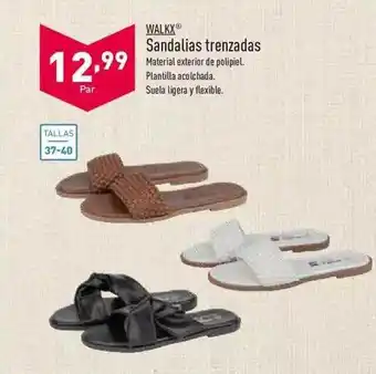 ALDI Walkx Sandalias Trenzadas oferta