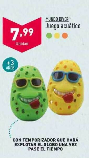 ALDI Mundo Diver Juego Acuático oferta