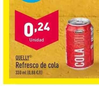 ALDI Quelly Refresco De Cola oferta