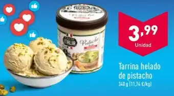 ALDI Tarrina helado de pistacho 340 g oferta
