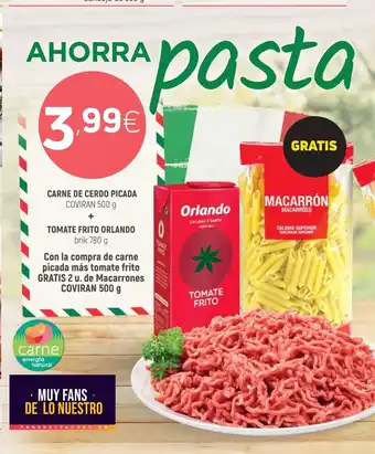 Coviran Carne De Cerdo Picada 500g oferta