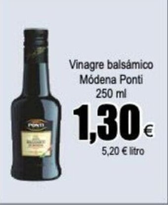 FROIZ Vinagre balsámico Módena Ponti 250 ml oferta
