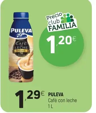 Coviran Puleva café con leche 1L oferta