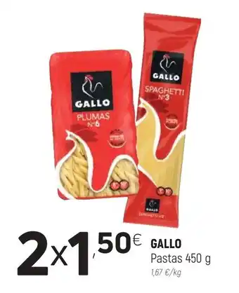 Coviran Gallo Pastas 450g oferta