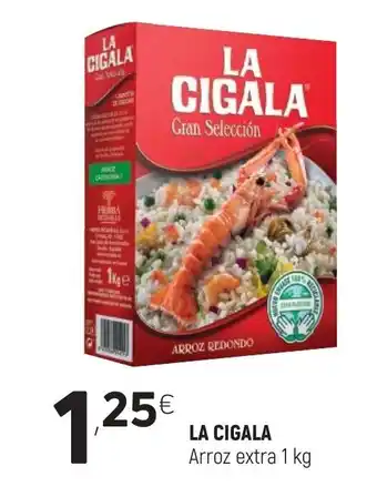 Coviran La Cigala Arroz extra 1kg oferta
