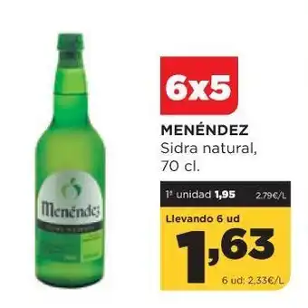 Alimerka Sidra natural MENÉNDEZ oferta