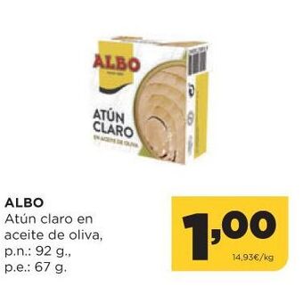 Alimerka Atún claro oferta