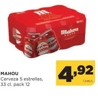 Alimerka Cervezas 5 estrellas MAHOU oferta