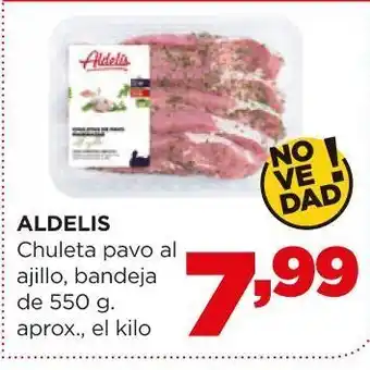 Alimerka Chuleta pavo al ajillo oferta