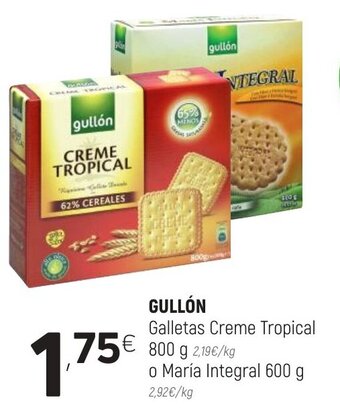 Coviran Gullón Galletas Creme Tropical 800g oferta