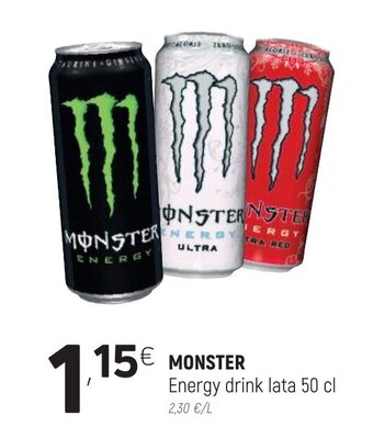 Coviran Monster Energy drink lata 50cl oferta