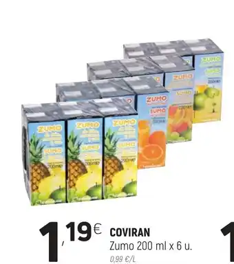 Coviran Coviran Zumo 200ml x 6 u oferta