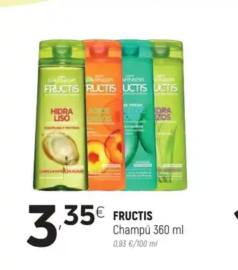 Coviran Fructis Champú 360ml oferta