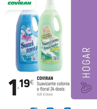 Coviran Coviran Suavizante colonia o floral 24 dosis oferta
