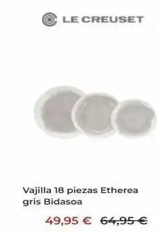 Culinarium Vajilla le creuset oferta