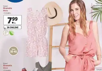 Lidl Esmara Granota Mono 2 models oferta