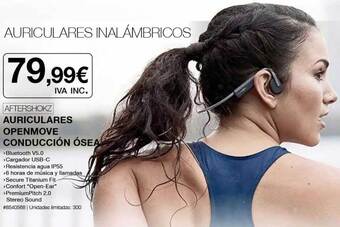 Costco Aftershokz Auriculares Openmove Conducción ósea oferta