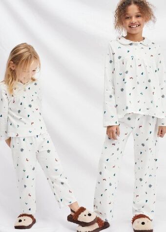 Mango Kids Pijama largo navideño oferta