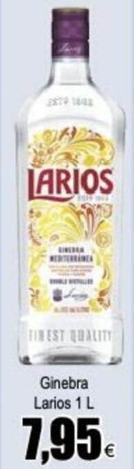FROIZ Ginebra Larios 1 L oferta