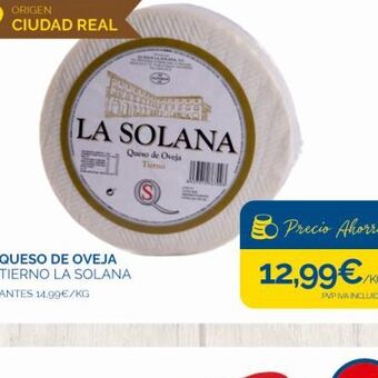 Supermercados La Despensa Queso de oveja oferta