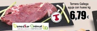 FROIZ Ternera Gallega aguja con hueso kg oferta