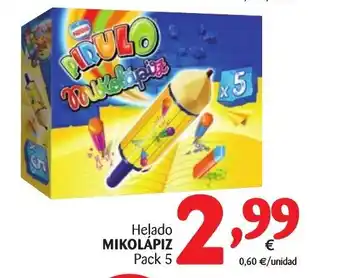 Alimerka Mikolápiz Helado Pack 5 oferta