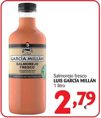 Alimerka Luis García Millán Salmorejo fresco 1 litro oferta