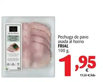 Alimerka Frial Pechuga de pavo asada al horno 100g oferta