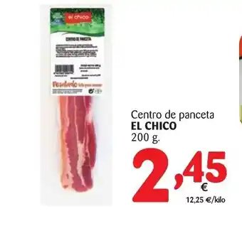 Alimerka El Chico Centro de panceta 200g oferta