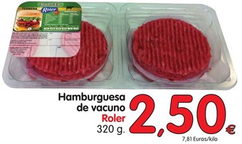 Alimerka Roler Hamburguesa de vacuno 320g oferta