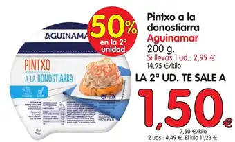 Alimerka Aguinamar Pintxo a la donostiarra 200g oferta