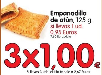 Alimerka Empanadilla de atún 125g oferta